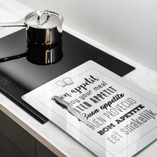 Skärbräda i glas Köksskylt, maxim