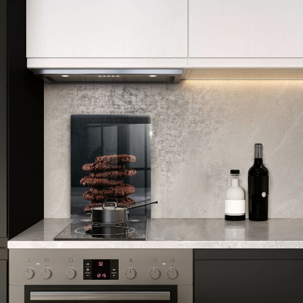 Skärbräda i glas Chokladkakor