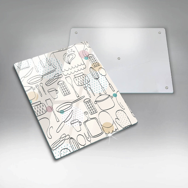 Skärbräda i glas Kökstillbehör