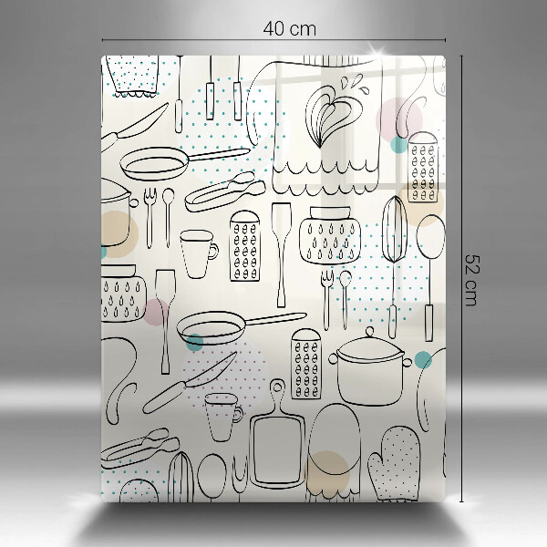 Skärbräda i glas Kökstillbehör