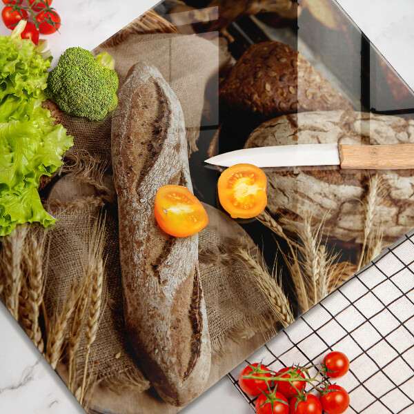 Skärbräda i glas Bröd och limpor