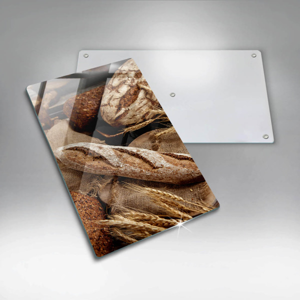 Skärbräda i glas Bröd och limpor