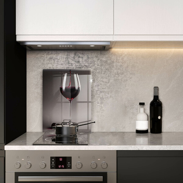 Skärbräda i glas Glas och vindruvor