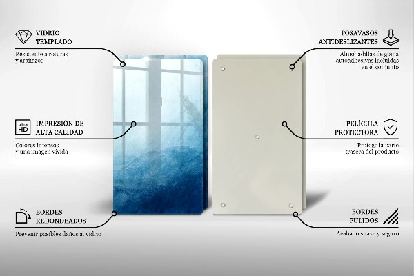 Skärbräda glas Abstrakt bakgrund