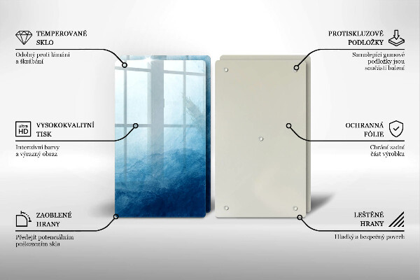 Skärbräda glas Abstrakt bakgrund