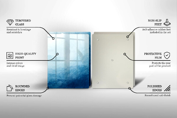 Skärbräda glas Abstrakt bakgrund