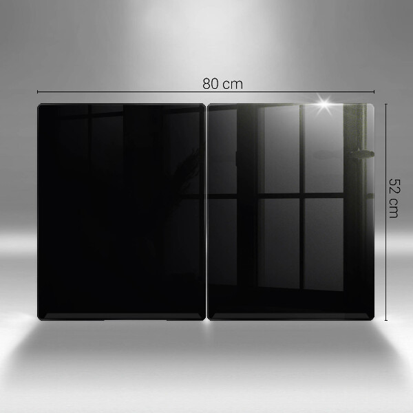 Skärbräda glas Färg svart