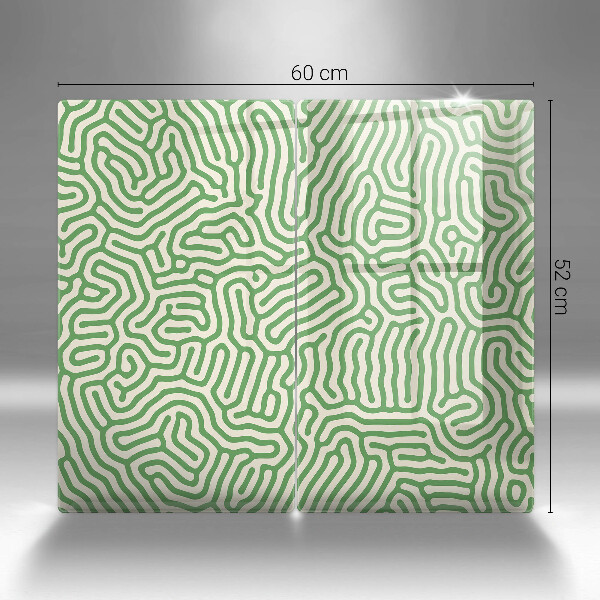 Skärbräda glas Abstraktionslinjer
