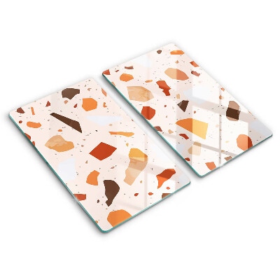 Skärbräda glas Dekorativt stengods