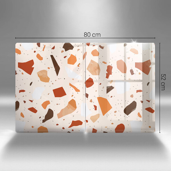 Skärbräda glas Dekorativt stengods