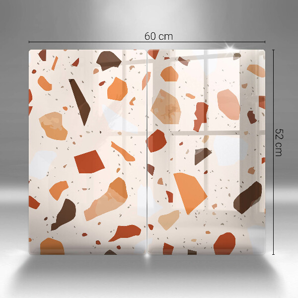 Skärbräda glas Dekorativt stengods