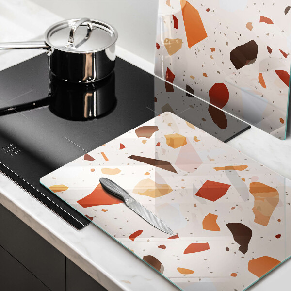 Skärbräda glas Dekorativt stengods