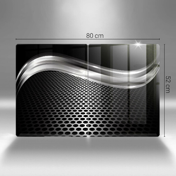 Skärbräda glas Metallstruktur