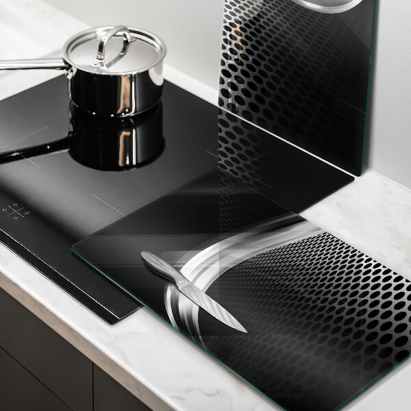 Skärbräda glas Metallstruktur