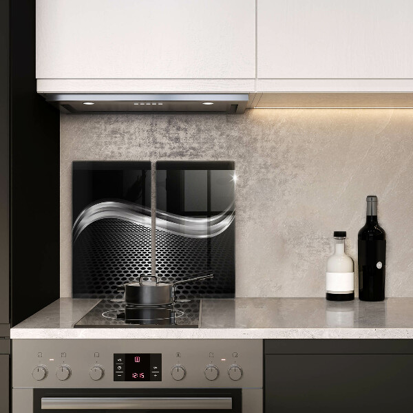 Skärbräda glas Metallstruktur