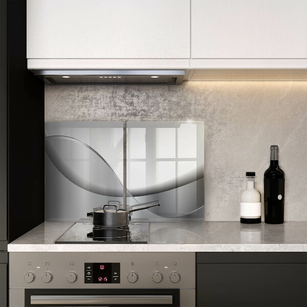 Skärbräda glas Abstrakta linjer design