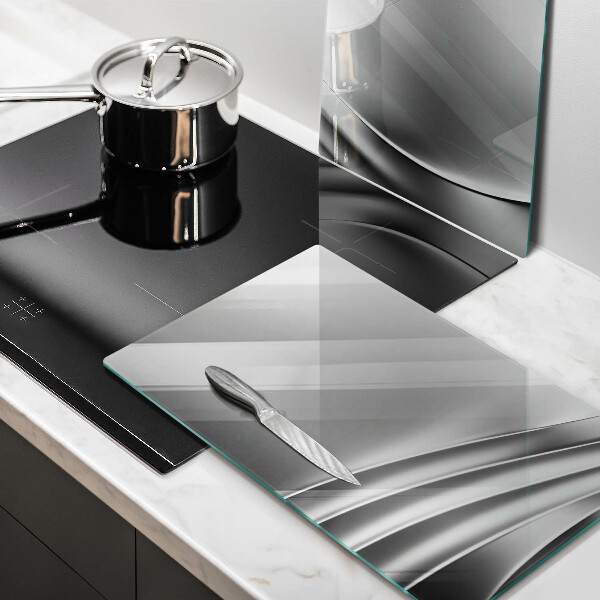 Skärbräda glas Metallstruktur