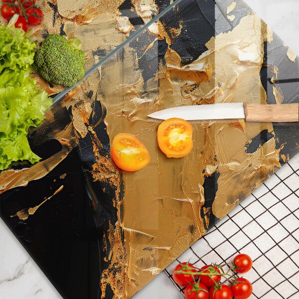 Skärbräda glas Elegant färgstruktur