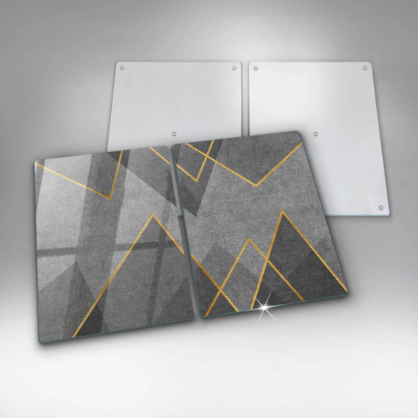 Skärbräda glas Skarpa former