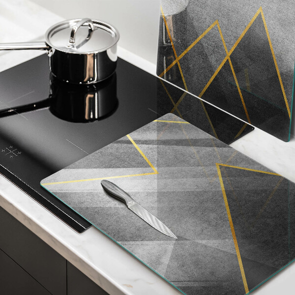 Skärbräda glas Skarpa former