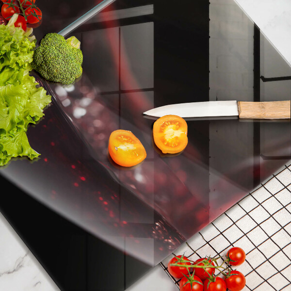 Skärbräda glas Rött vin glas