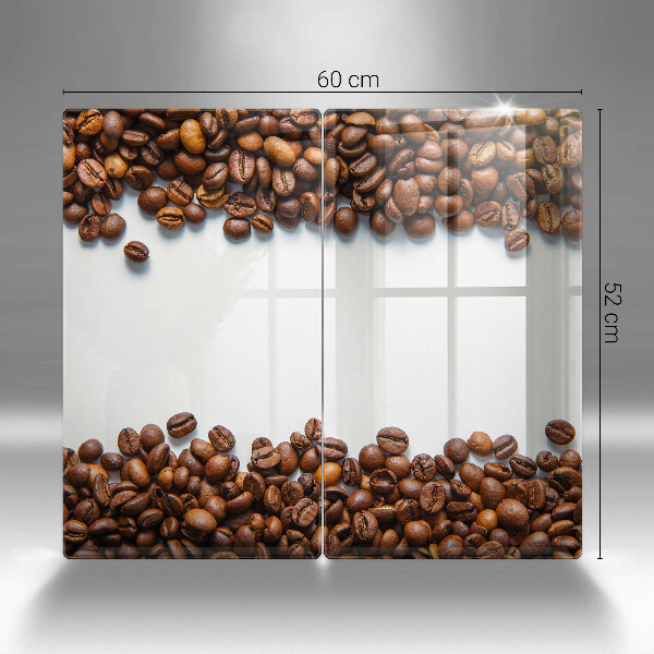 Skärbräda glas Kaffebönor