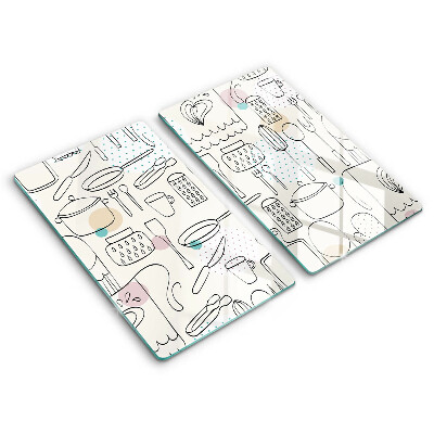 Skärbräda glas Kökstillbehör