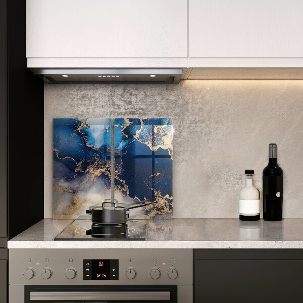 Skärbräda glas Marmor abstraktion