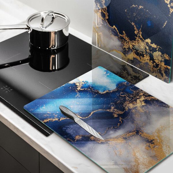 Skärbräda glas Marmor abstraktion