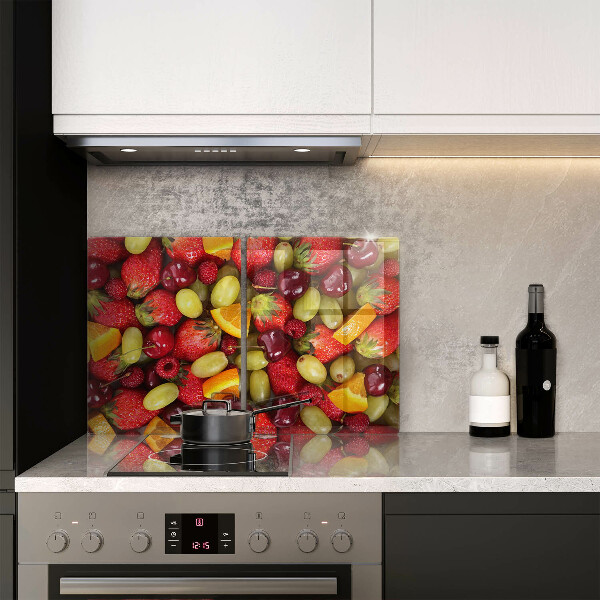 Skärbräda glas Sommarens frukter