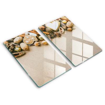 Skärbräda glas Juldekorationer