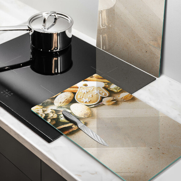 Skärbräda glas Juldekorationer