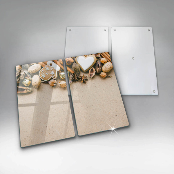 Skärbräda glas Juldekorationer