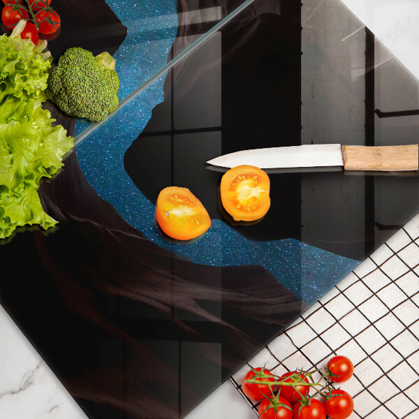 Skärbräda glas Stjärnklar himmel