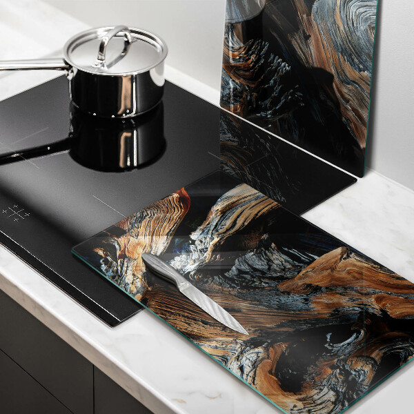 Skärbräda glas Abstrakt mönster