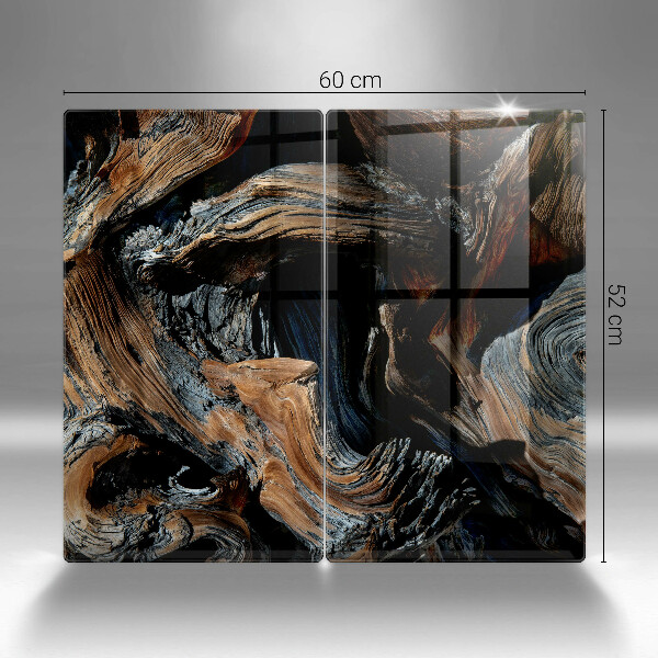 Skärbräda glas Abstrakt mönster