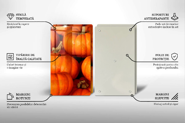 Skärbräda glas Pumpor