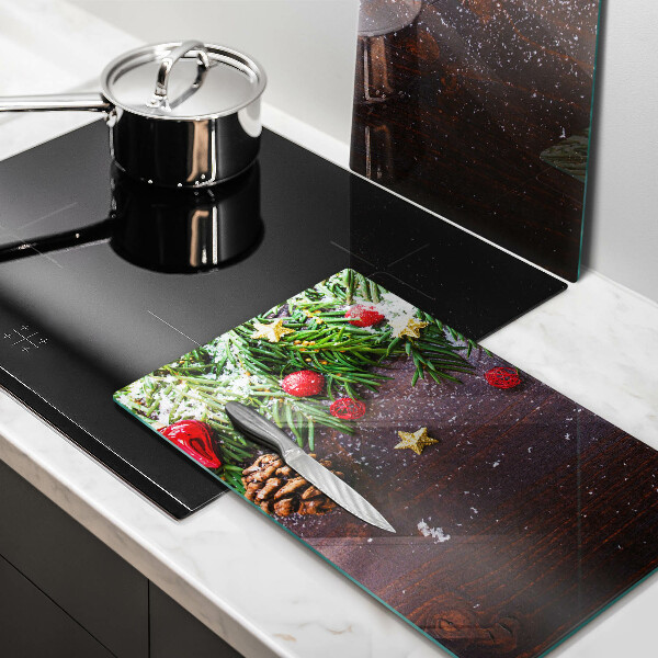 Skärbräda glas Juldekoration