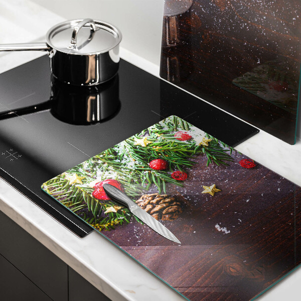 Skärbräda glas Juldekoration