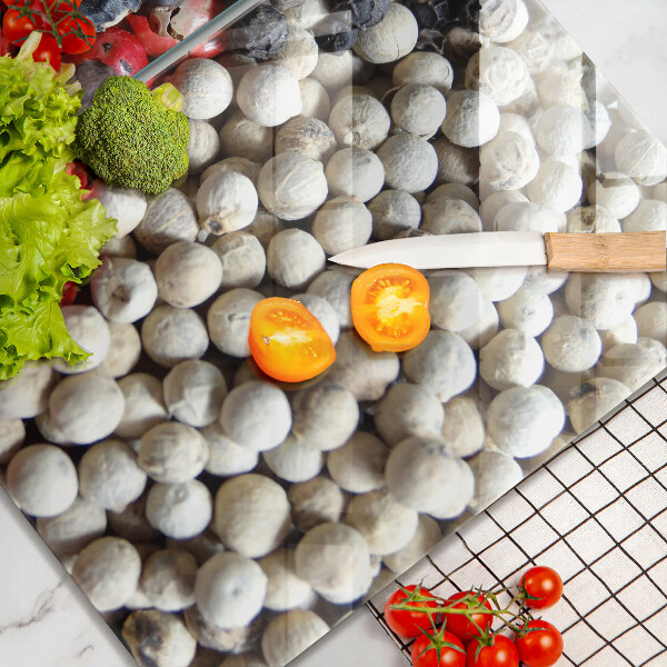 Skärbräda glas Svartpeppar