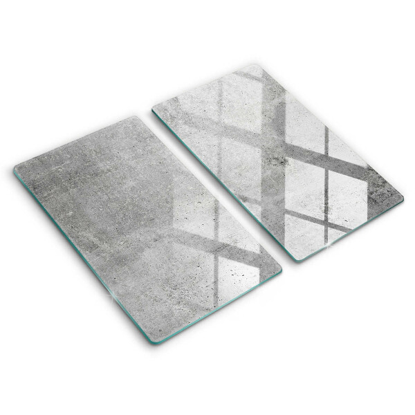 Skärbräda glas Betongstruktur