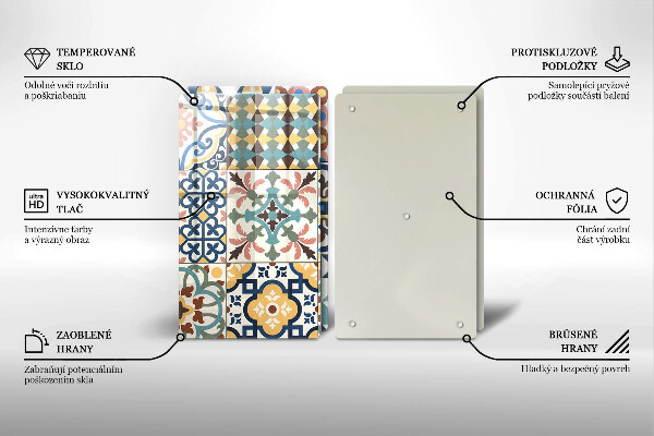 Skärbräda glas Dekorativa plattor