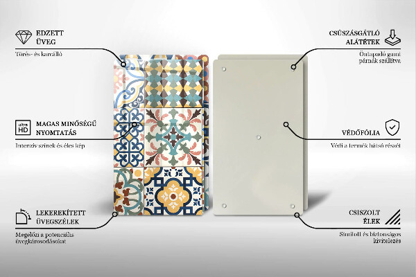 Skärbräda glas Dekorativa plattor