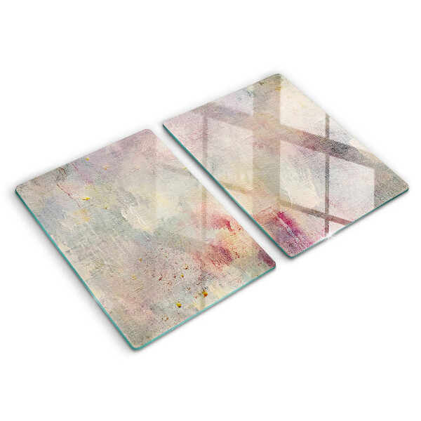 Skärbräda glas Måla textur bakgrund