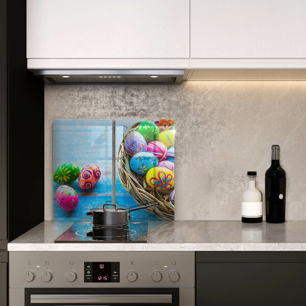 Skärbräda glas påskägg