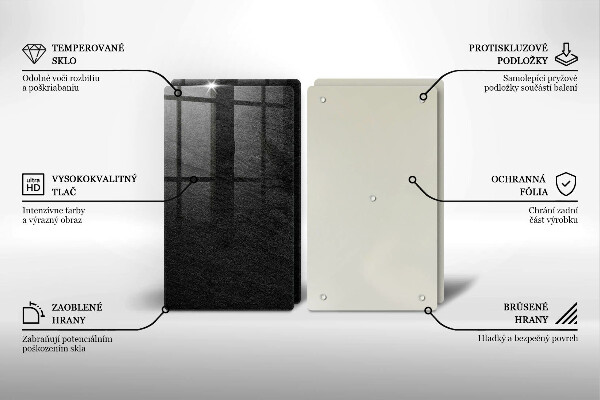 Skärbräda glas rock textur