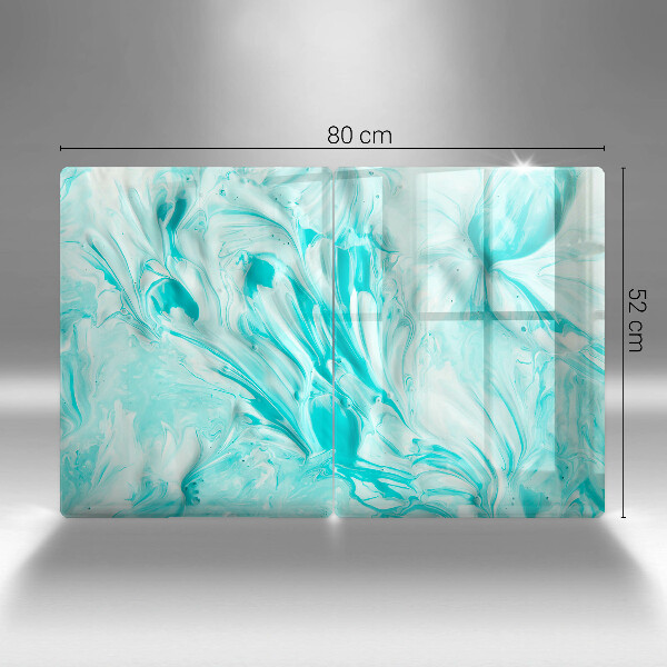 Skärbräda glas Abstraktionsfärger