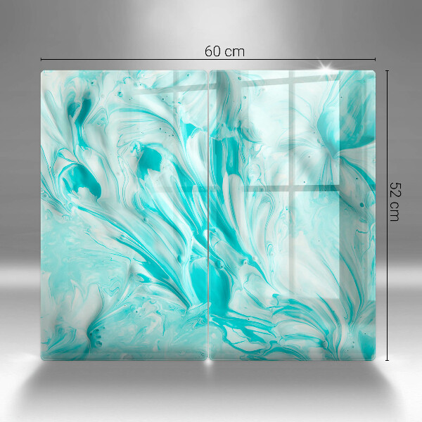 Skärbräda glas Abstraktionsfärger