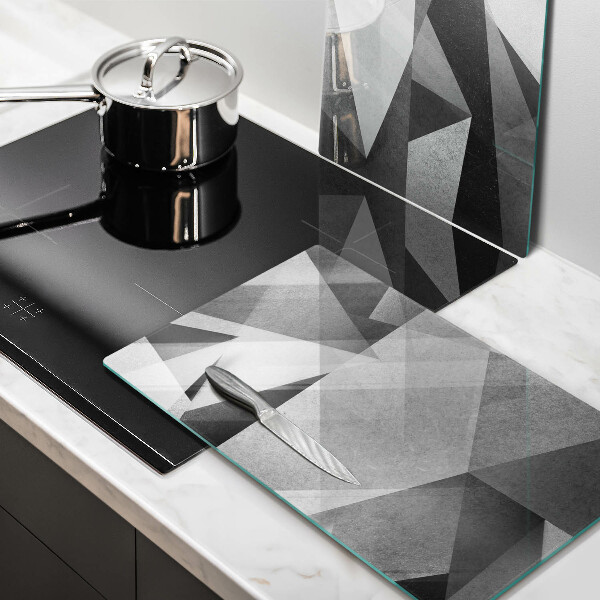 Skärbräda glas Konkret skarp abstraktion