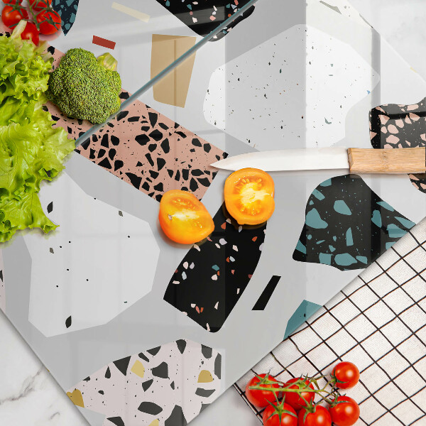 Skärbräda glas Sten gres